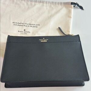 Kate Spade Black Leather Crossbody